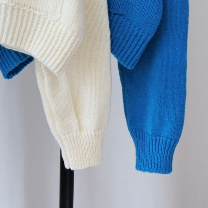 【outer】ファスナーニットカーデ　M28629