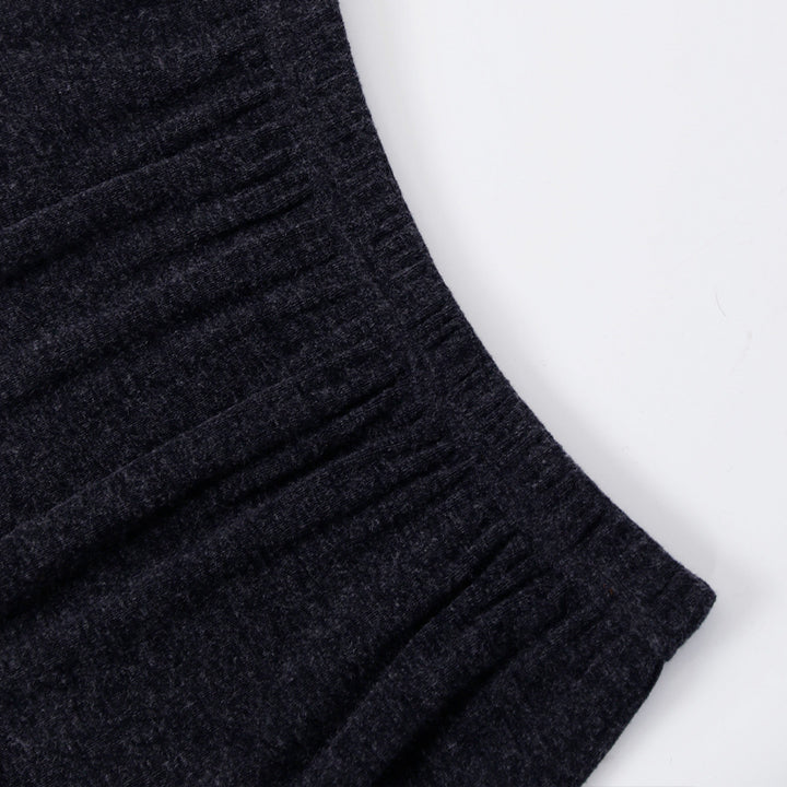 【set】レースドッキングトップス×ロングスカートセット Q8927