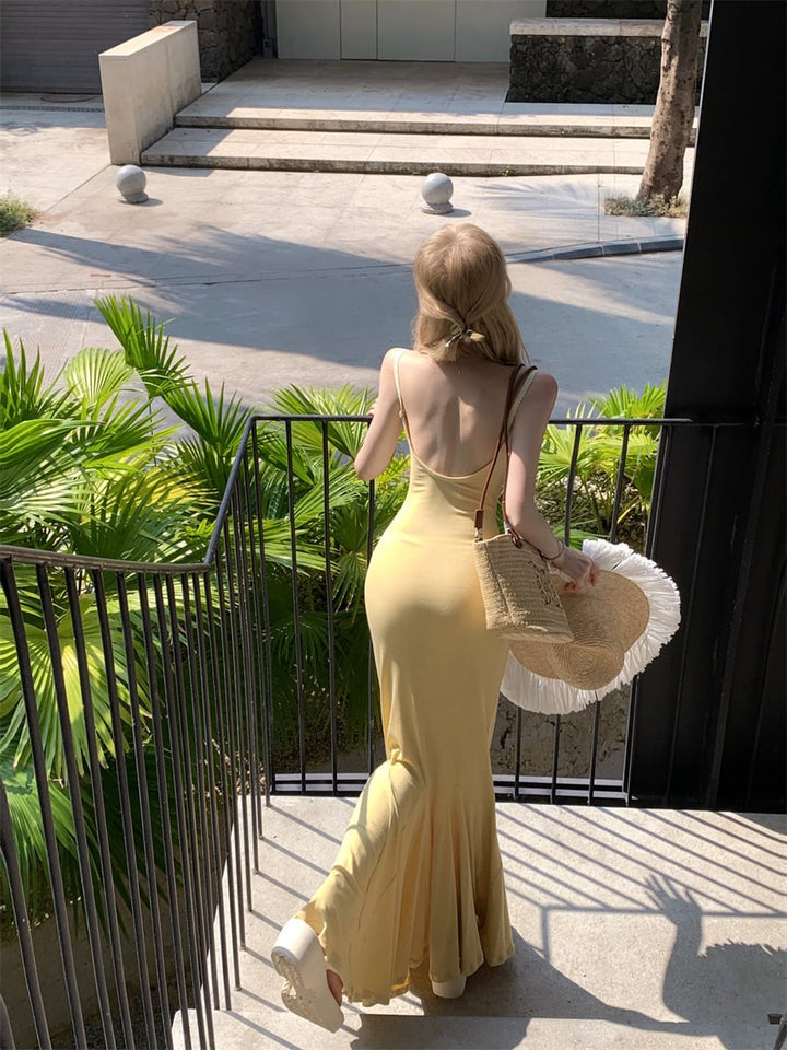 【dress】マーメイドキャミワンピース　M24765
