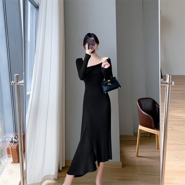 【dress】ニットワンピース　M18561