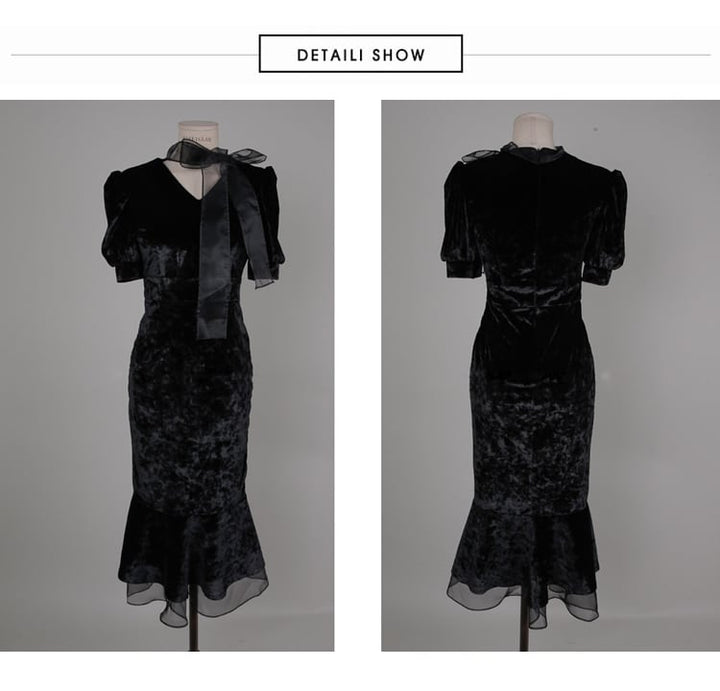 【dress】マーメイドワンピース　M24813