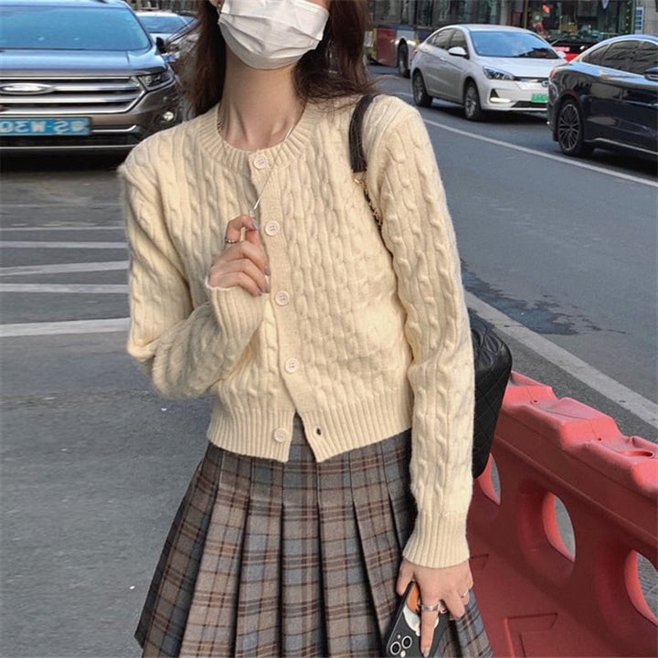 【outer】ニットカーデ　M25957