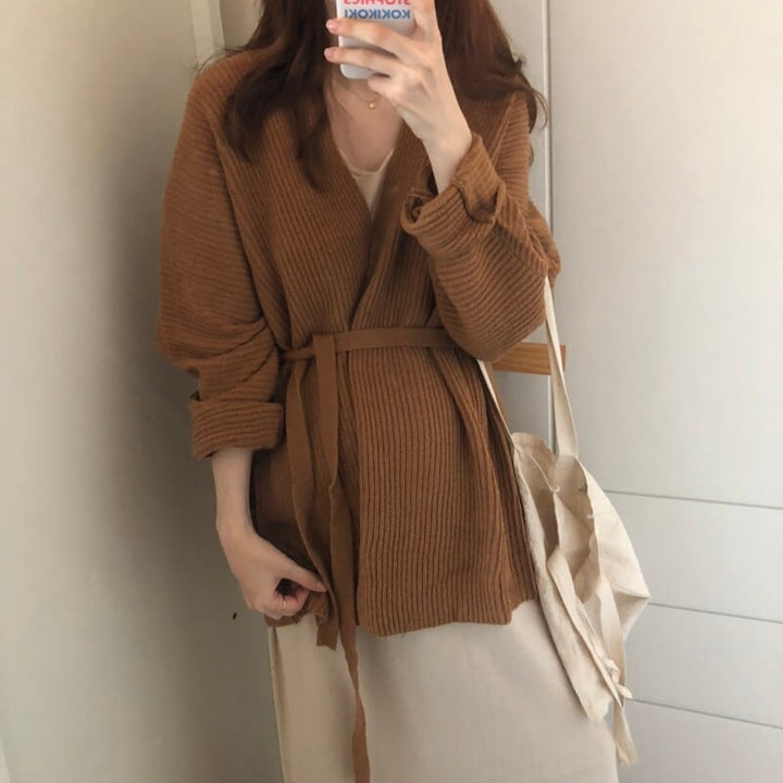 【outer】ニットカーデ　M27099