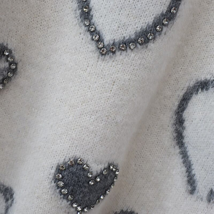 【tops】ビジューニットセーター　M27294