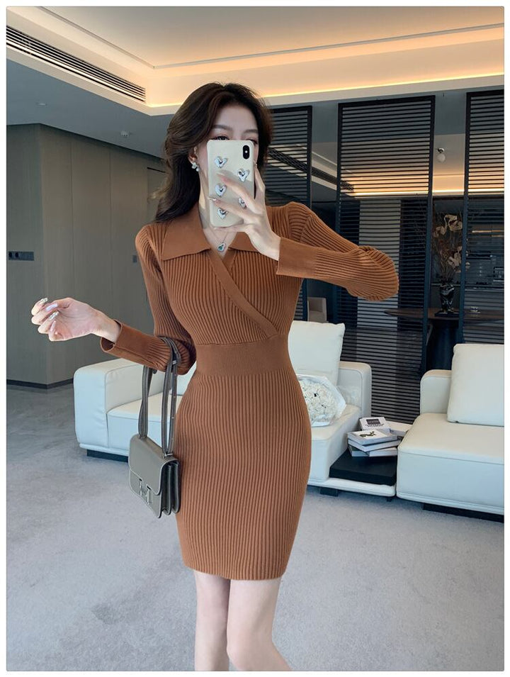 【dress】ニットワンピース　M28676