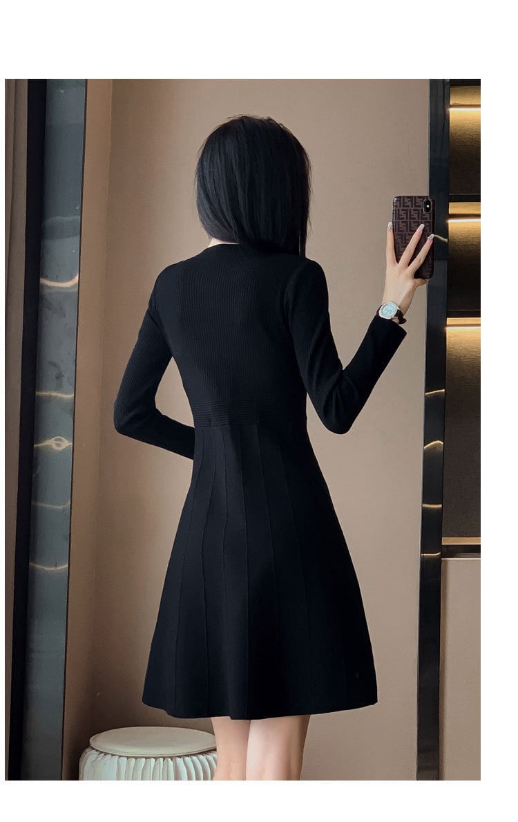 【dress】ニットワンピース　M21353