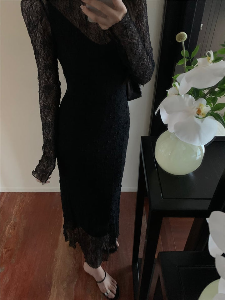 【dress】レースワンピース　N2673