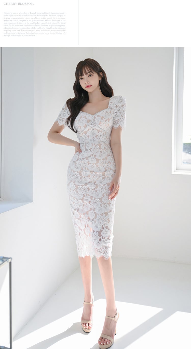 【dress】レースワンピース　M23952