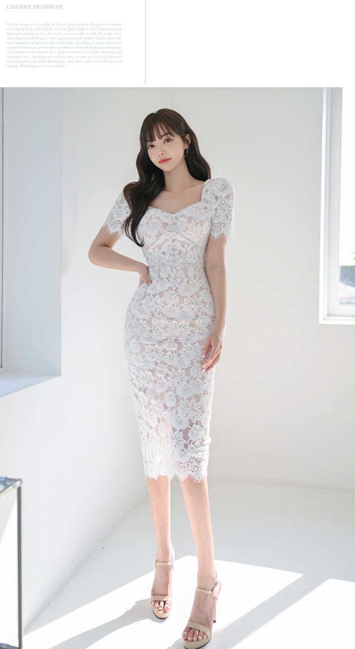 【dress】レースワンピース　M23952