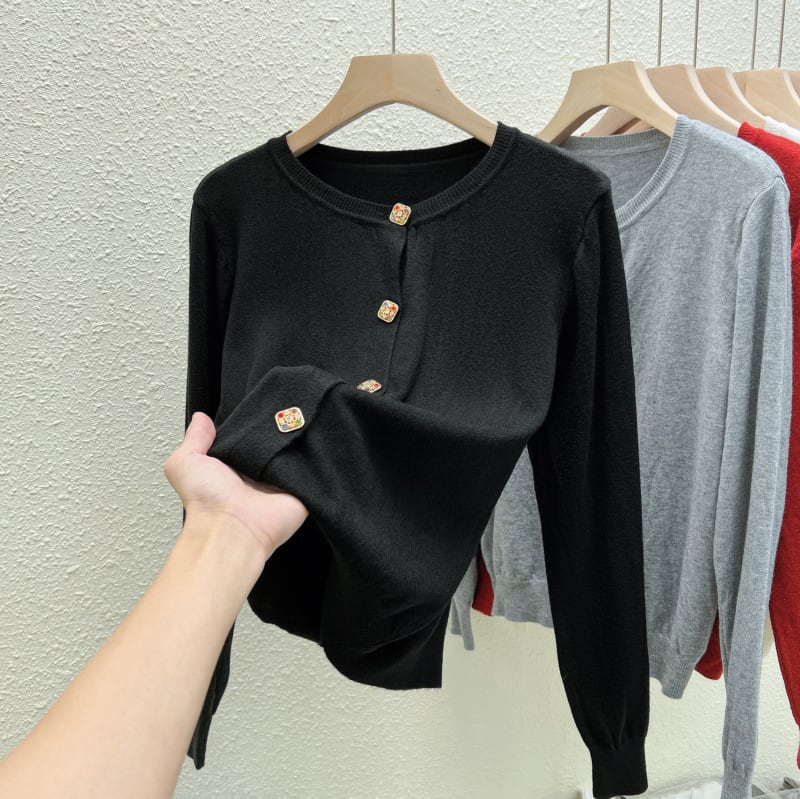 【outer】ニットカーデ　M26512