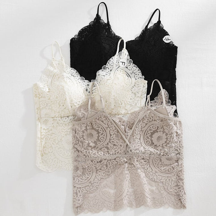 【tops】レースカップ付きキャミソール　M29520
