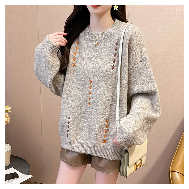 【tops】ニットセーター　M26464