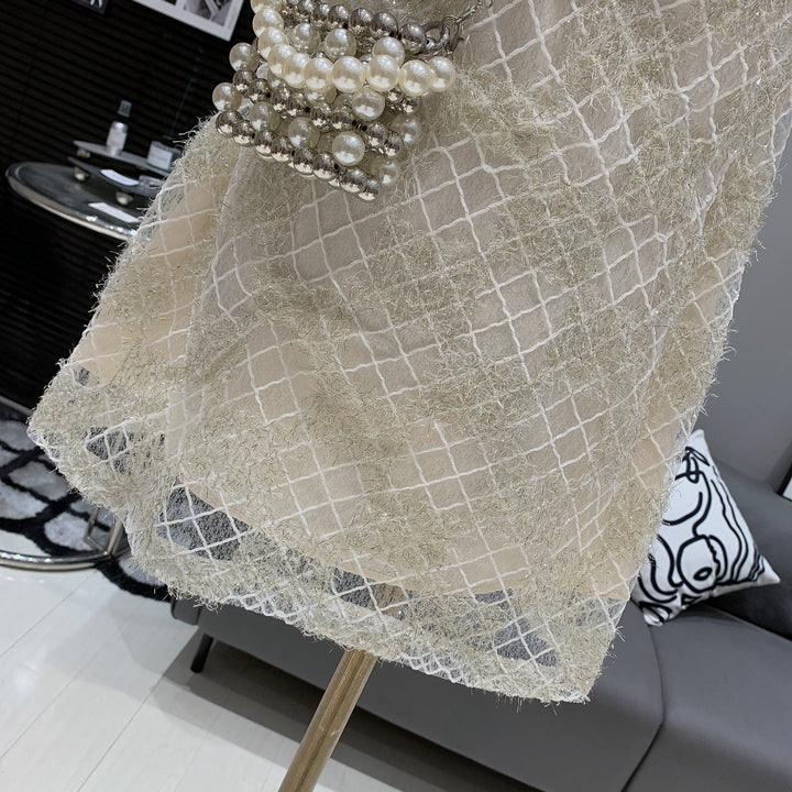 【dress】パールリボン付きワンピース　M24006