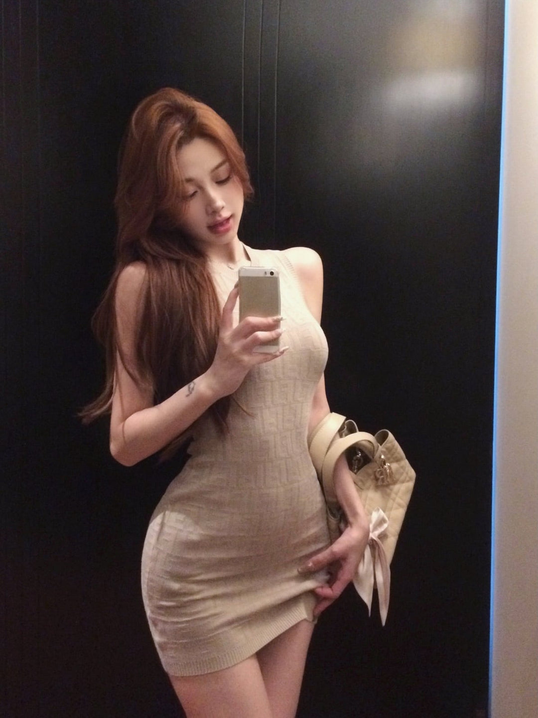 【dress】ノースリーブワンピース　M24707