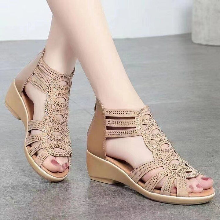【shoes】カットワークサンダル　M30225