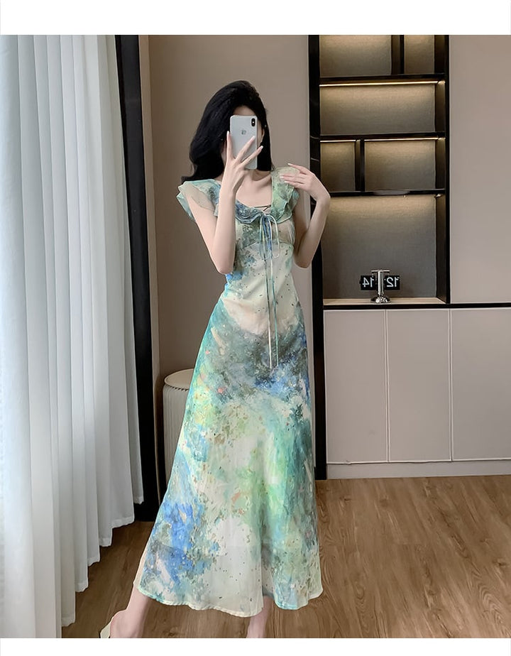 【dress】フリルワンピース　M25147
