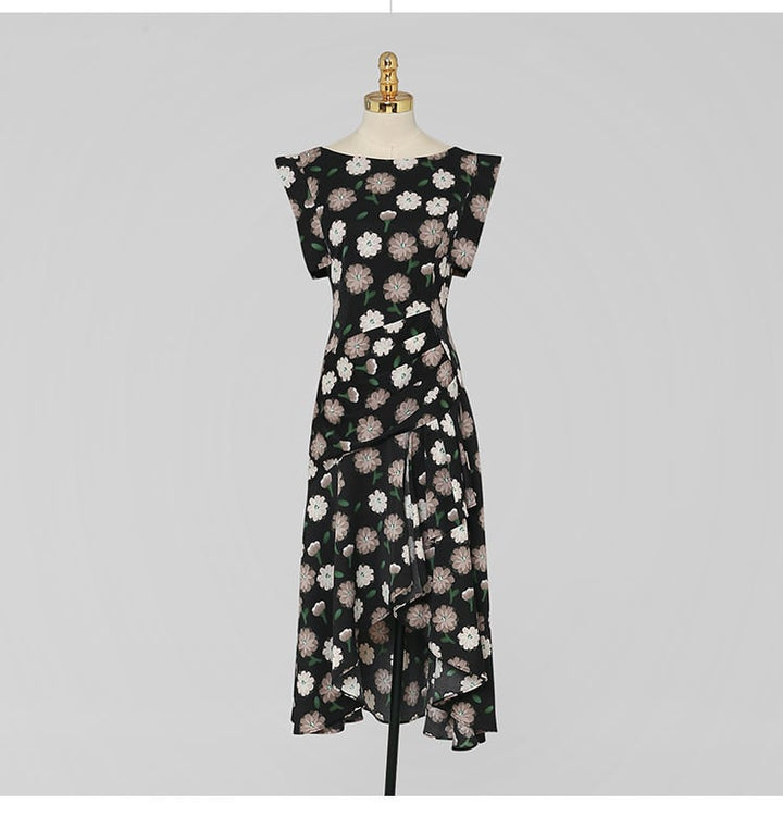【dress】プリントワンピース　M25218