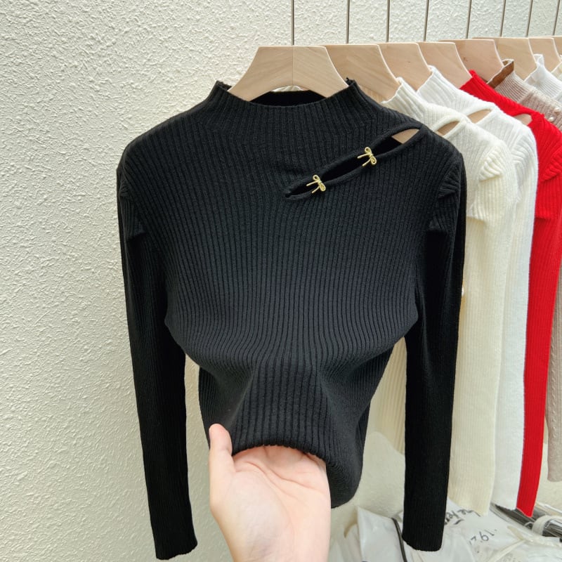 【tops】ニットトップス　M26511