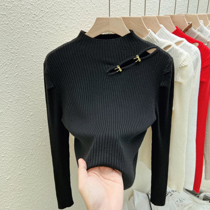【tops】ニットトップス　M26511