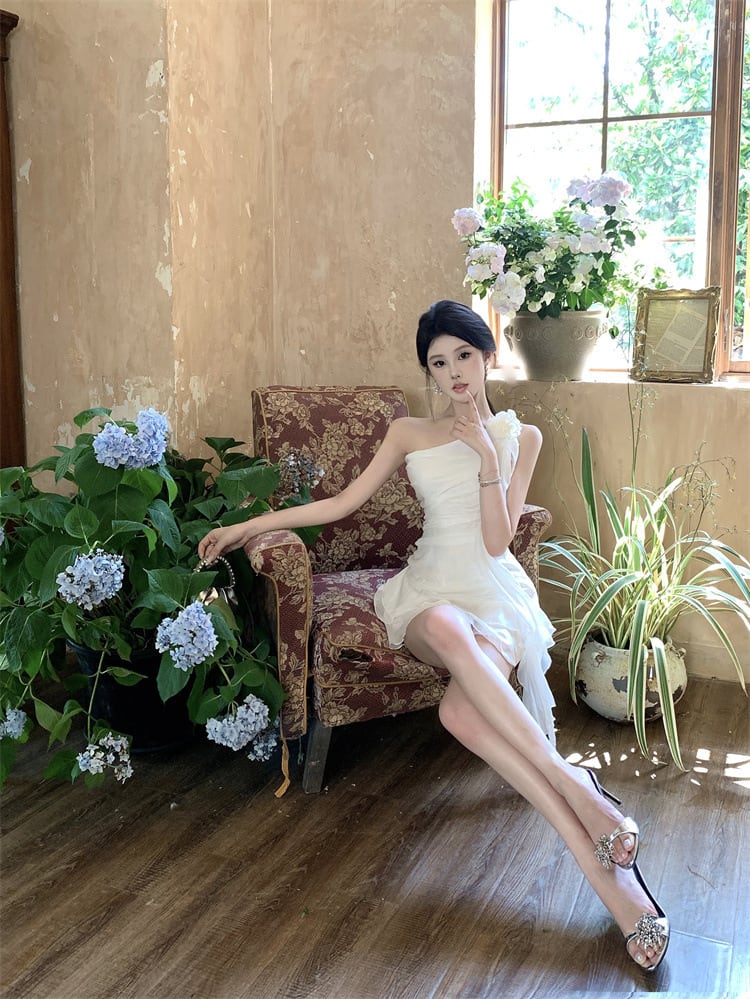 【dress】オフショルダーワンピース　M23897