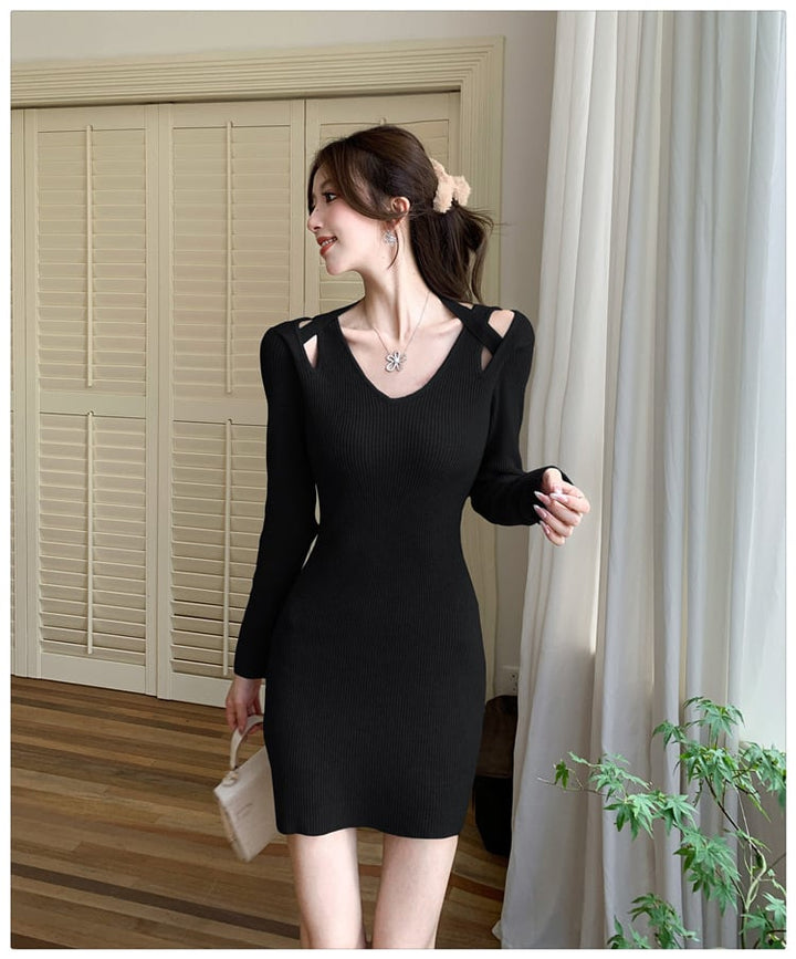 【dress】ニットワンピース　M25534