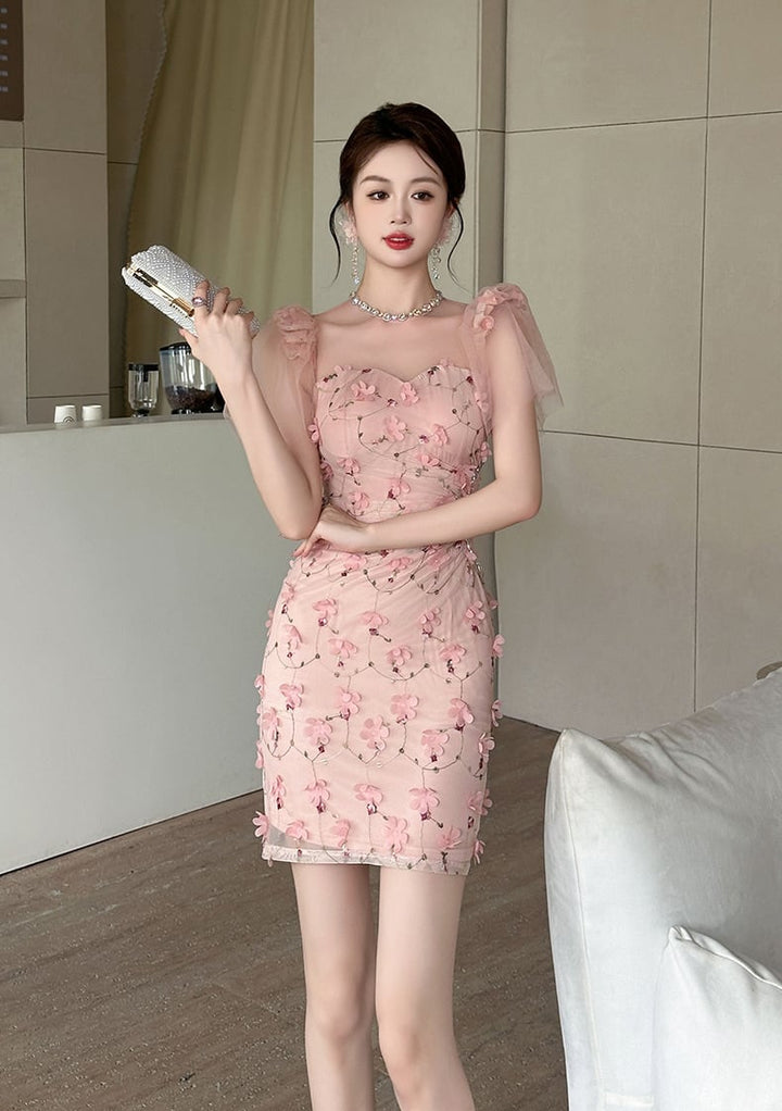 【dress】デートワンピース　M24194