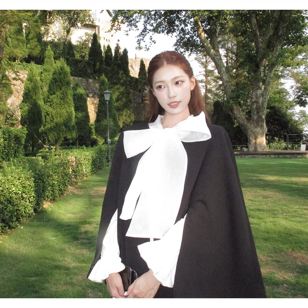 【outer】ケープコート　N3413