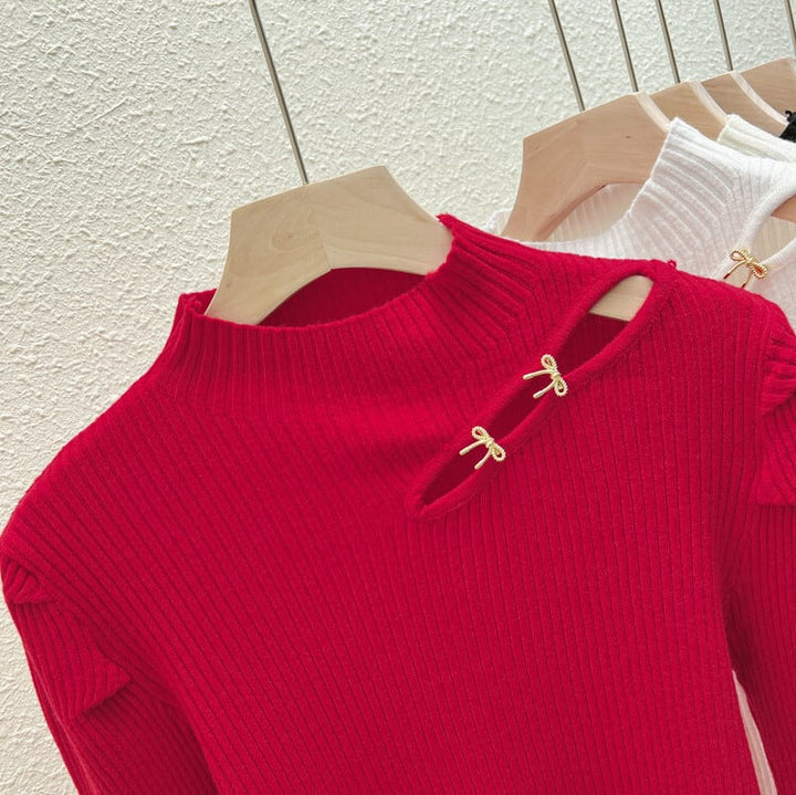 【tops】ニットトップス　M26511