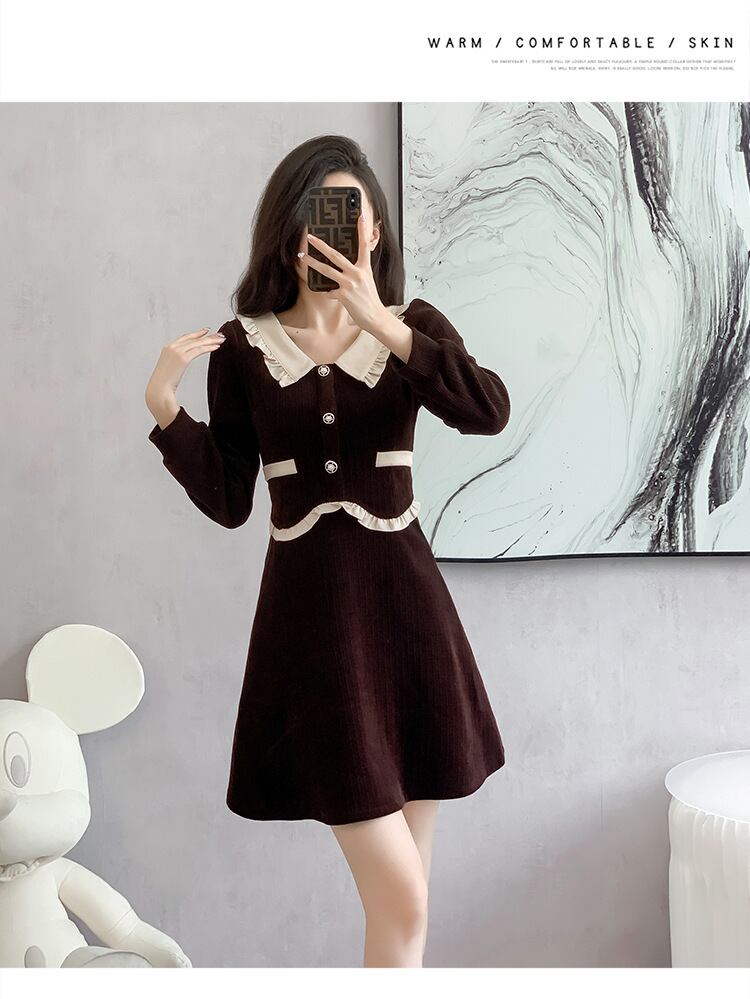【dress】ドッキングワンピース　M18604