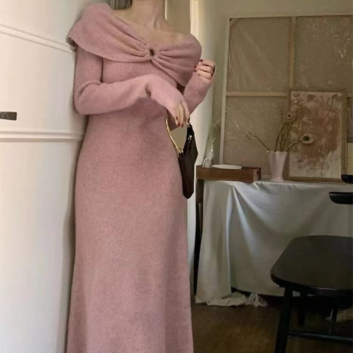 【dress】ニットワンピース　M26068