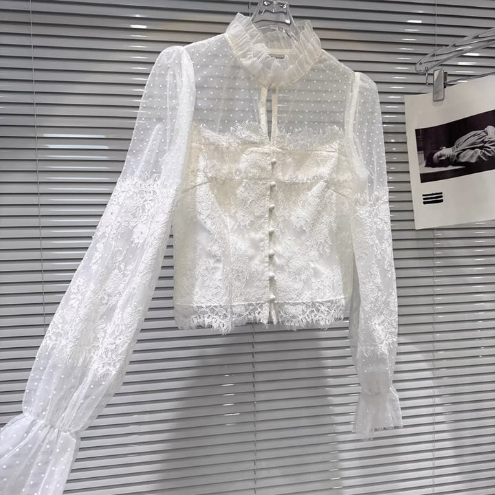 【tops】チュールドッキングレーストップス Q8162