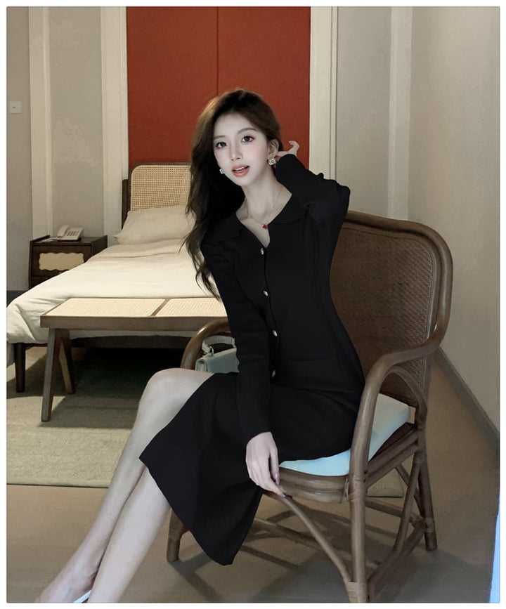 【dress】ニットワンピース　M25802