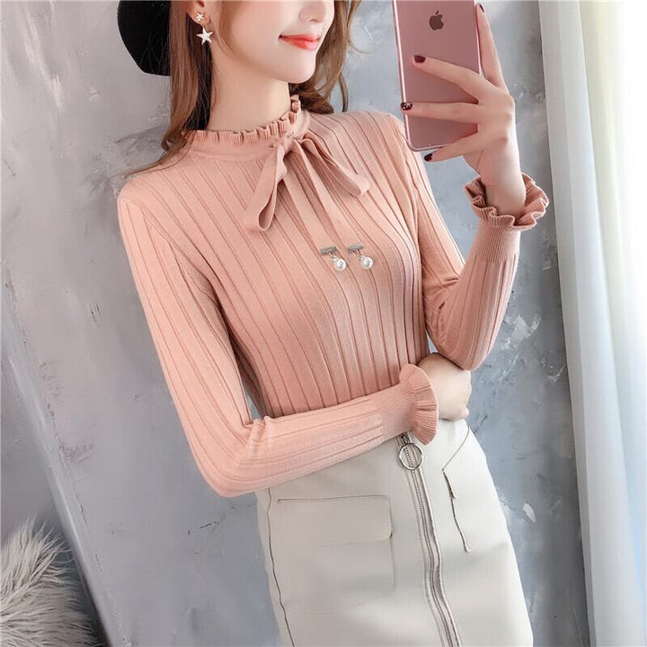 【tops】ニットトップス　M27608