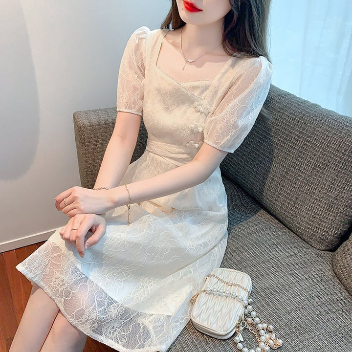 【dress】知的で品の良い♡エレガントデートワンピース　M17295