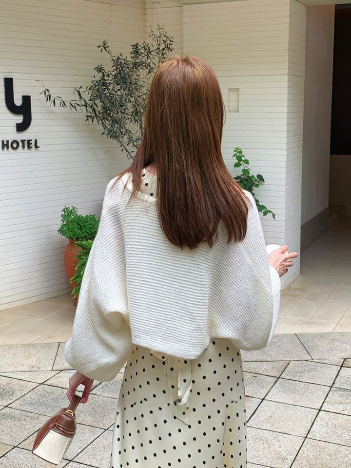 【outer】9色展開ニットカーディガン Q9000