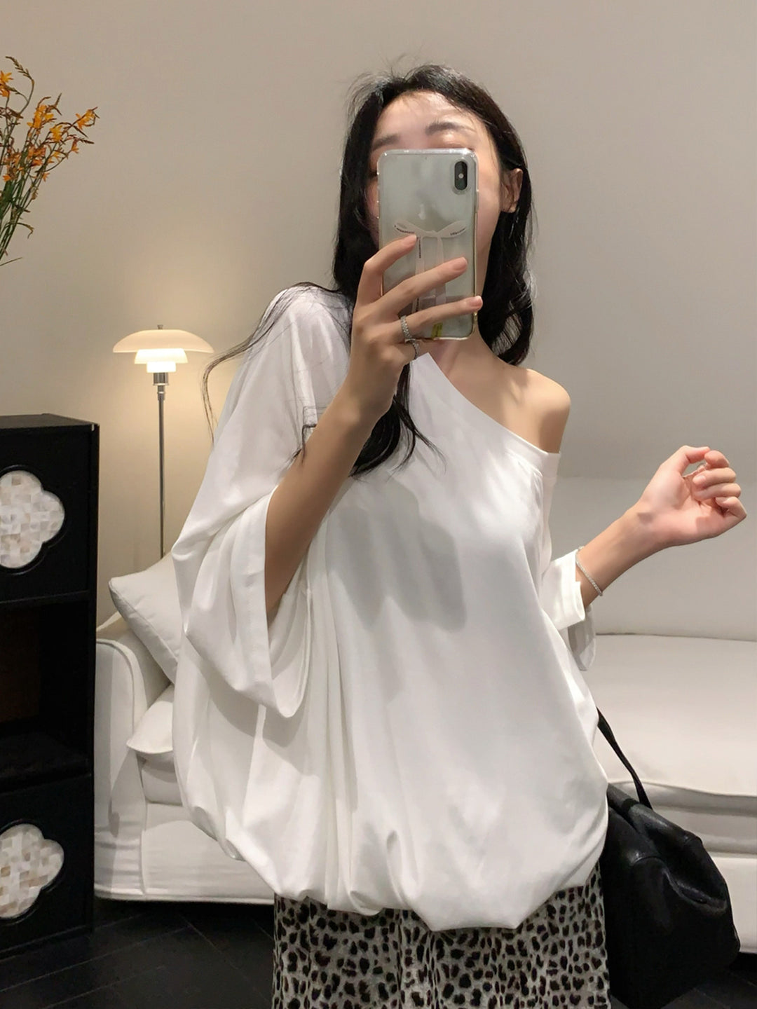 【tops】ワンショルダートップス Q9017