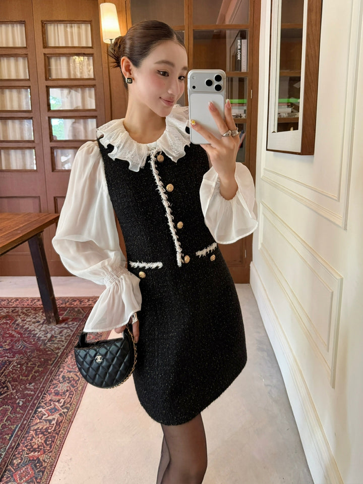 【dress】ノースリーブミニワンピース Q8958