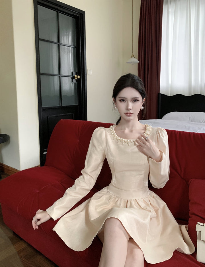 【dress】パールワンピース　M26960