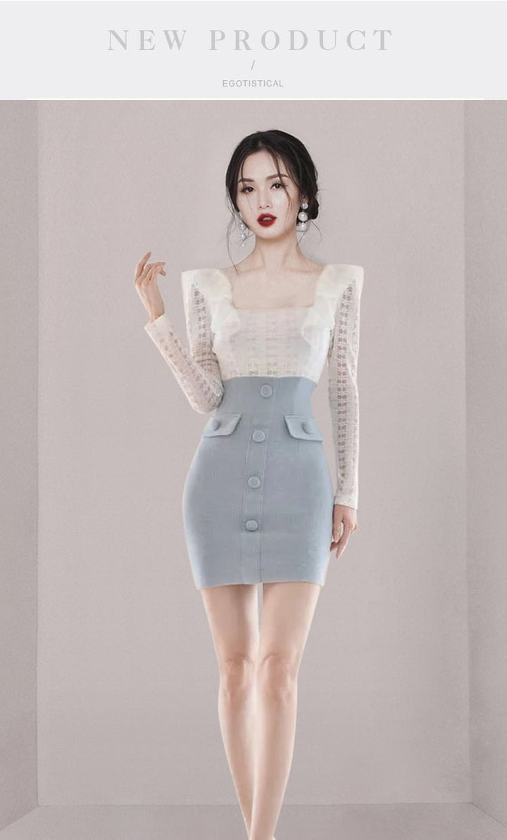 【dress】知的で品の良い♡エレガントデートワンピース　M17609