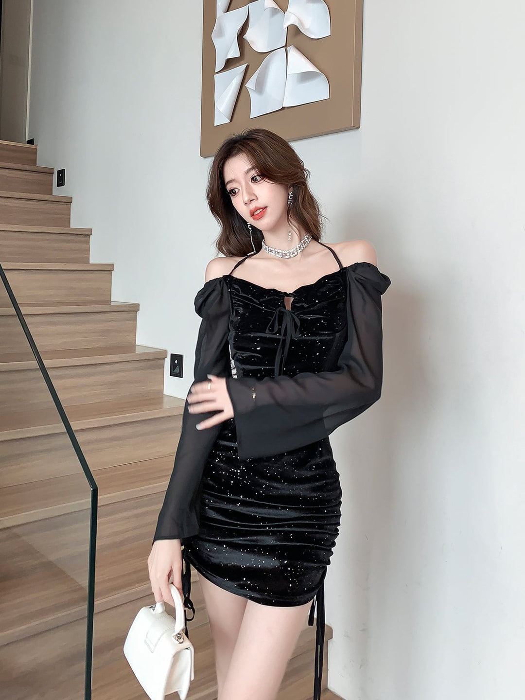 【dress】ドッキングワンピース　M18936