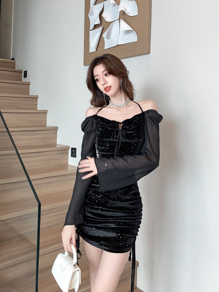 【dress】ドッキングワンピース　M18936