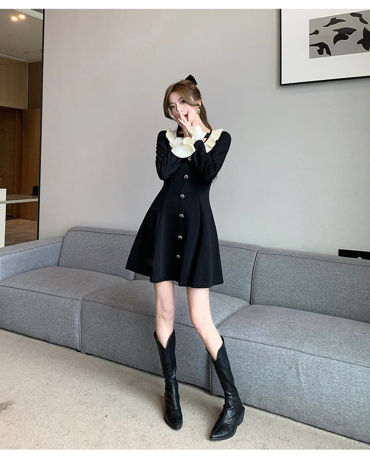【dress】ドッキングワンピース　M19045