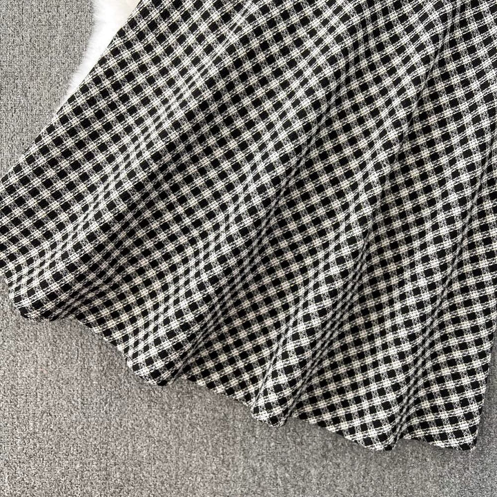 【set】ニットトップス×スカートセット　M18459