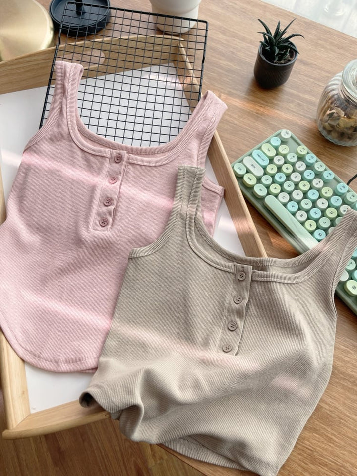 【tops】着回し最強肌触りいい ノースリーブキャミソール　M16961