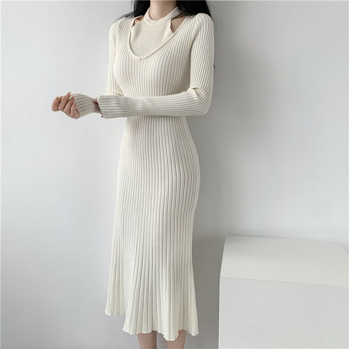 【dress】ニットワンピース　M18843