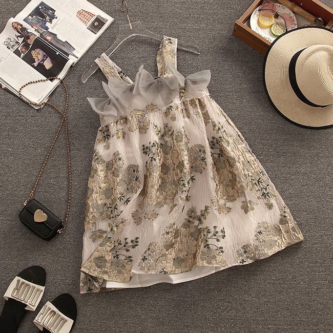 【dress】輝いて超人気 ! スウィートキャミワンピース着瘦せ　M17195