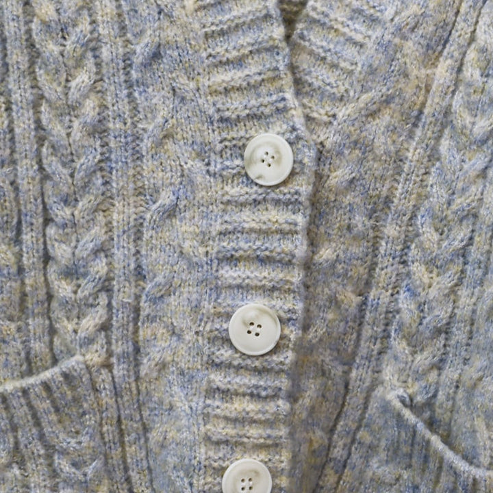 【outer】Vネックニットカーデ　M25702