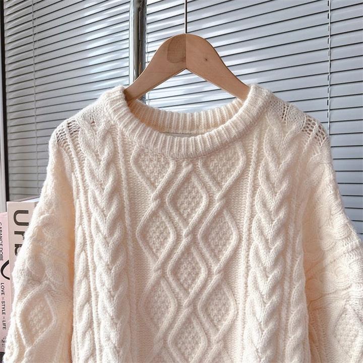 【tops】ドッキングニットセーター　M18003
