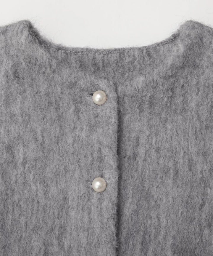 【outer】パールロング丈コート　M27778