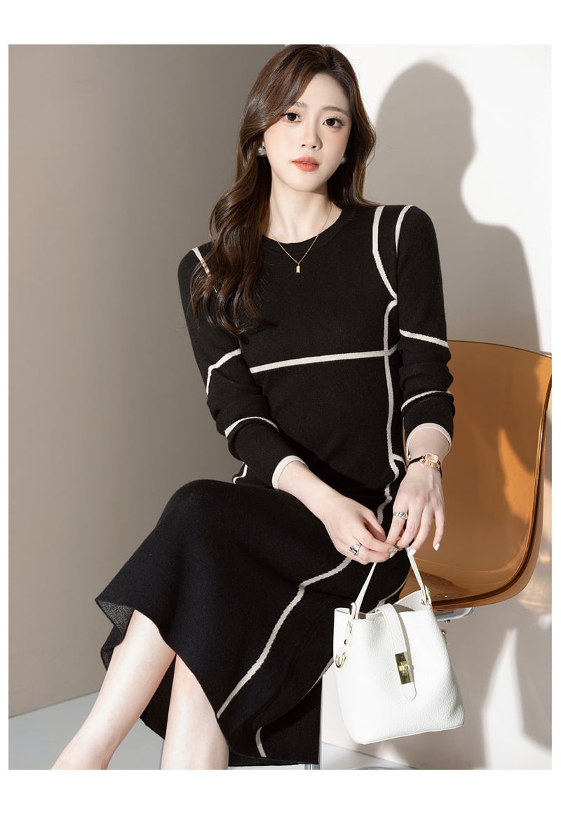【dress】ニットワンピース　M26604